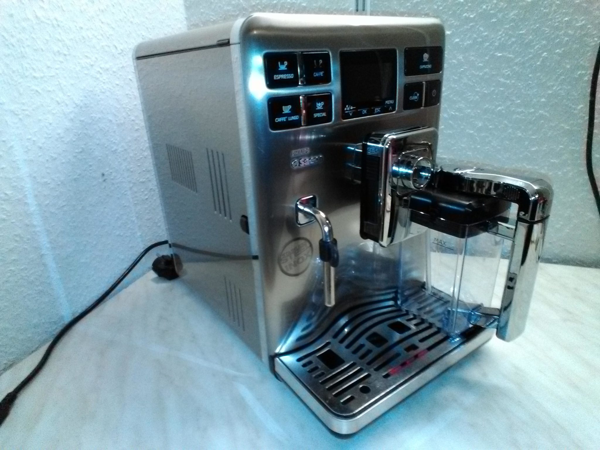 Saeco Exprelia zeigt Fehler E05 kaffeeperle.de